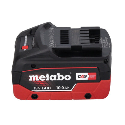 Metabo 18 V Basis Set 2x Akku 10,0 Ah LIHD + ASC 145 DUO Doppelladegerät CAS System