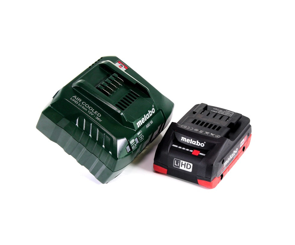 Metabo LB 18 LTX BL Akku Laubbläser 18 V Brushless + 1x Akku 4,0 Ah + Ladegerät