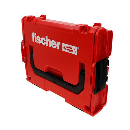 Fischer L-Boxx 102 Power Fast II Caisse à outils pour panneaux d'aggloméré, 1801 pcs. + L-Boxx tête fraisée avec filet complet Torx / filet partiel zingué, bleu passivé ( 558739 )