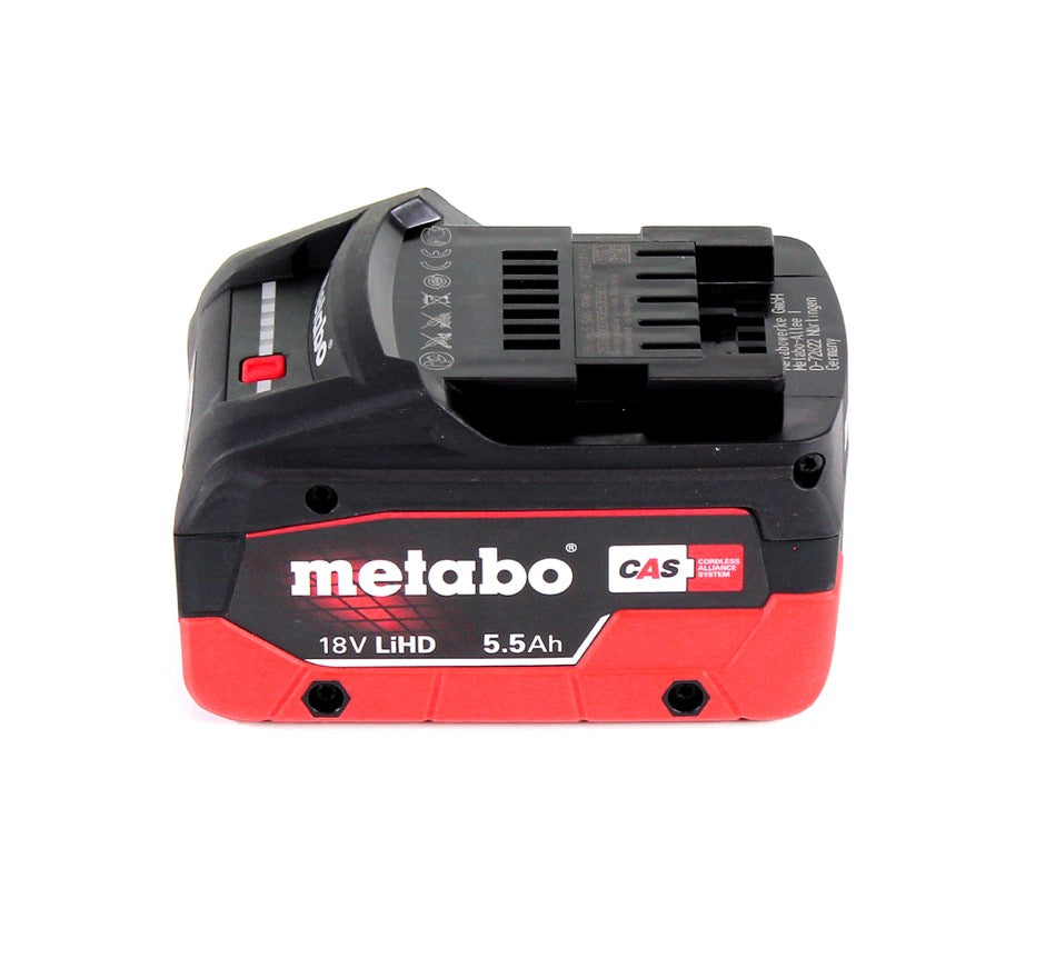 Metabo LB 18 LTX BL Souffleur de feuilles sans fil 18 V brushless + 1x Batterie 5,5 Ah - sans chargeur