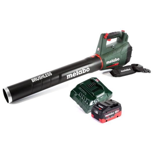 Metabo LB 18 LTX BL Souffleur de feuilles sans fil 18 V brushless + 1x Batterie 8,0 Ah + Chargeur