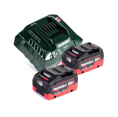 Metabo LB 18 LTX BL Souffleur de feuilles sans fil 18 V brushless + 2x Batteries 8,0 Ah + Chargeur