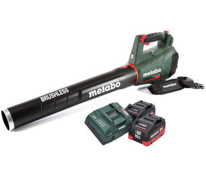 Metabo LB 18 LTX BL Akku Laubbläser 18 V Brushless + 2x Akku 10,0 Ah + Ladegerät