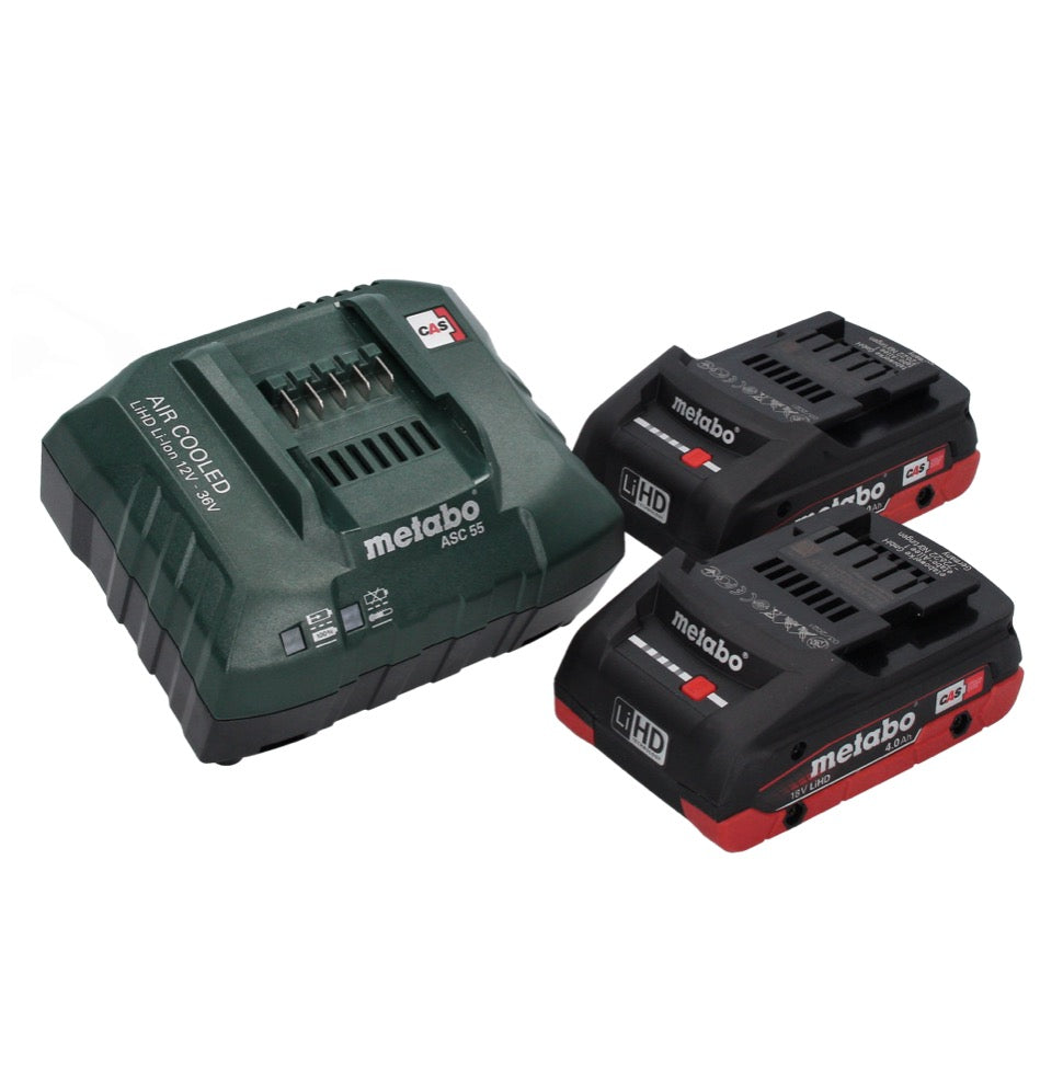 Metabo BS 18 LT BL Q Akku Bohrschrauber 18 V 75 Nm Brushless + 2x Akku 4,0 Ah + Ladegerät + metaBOX - Toolbrothers