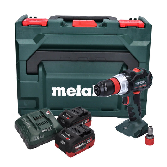Metabo BS 18 LT BL Q Akku Bohrschrauber 18 V 75 Nm Brushless + 2x Akku 5,5 Ah + Ladegerät + metaBOX - Toolbrothers