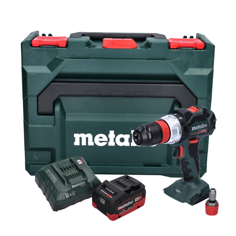 Metabo BS 18 LT BL Q Akku Bohrschrauber 18 V 75 Nm Brushless + 1x Akku 8,0 Ah + Ladegerät + metaBOX - Toolbrothers