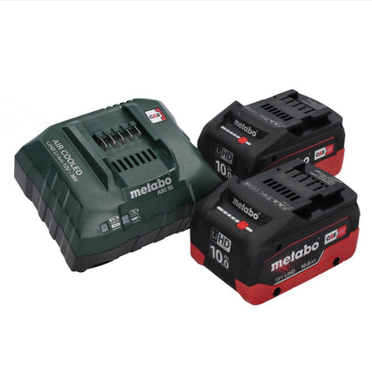 Metabo BS 18 LT BL Q Akku Bohrschrauber 18 V 75 Nm Brushless + 2x Akku 10,0 Ah + Ladegerät + metaBOX - Toolbrothers