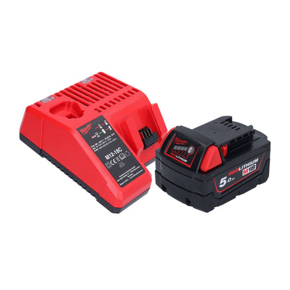 Marteau combiné à batterie Milwaukee M18 CHPX-501 18 V 4,0 J SDS Plus Brushless + 1x batterie 5,0 Ah + chargeur