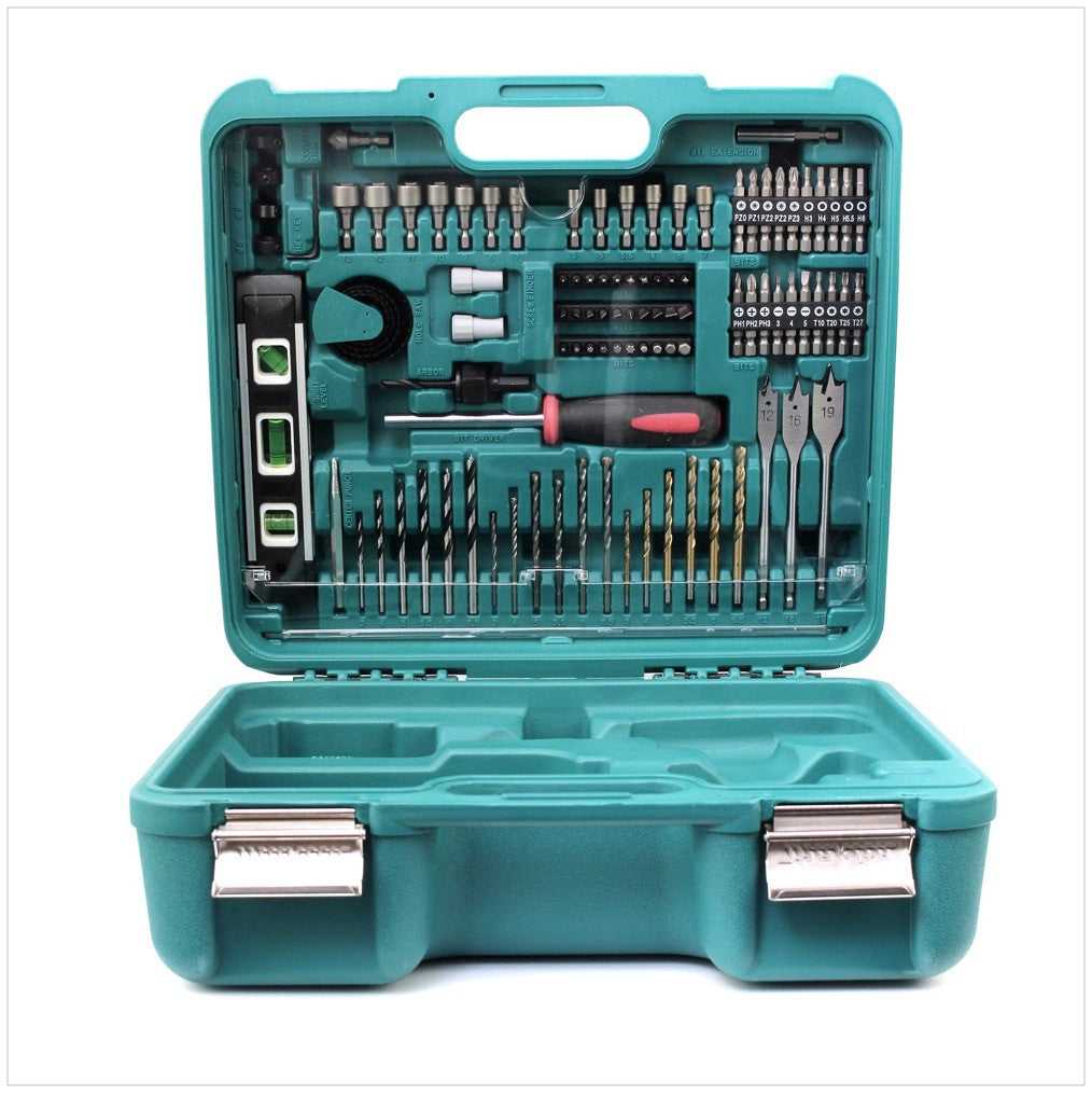 Makita BHP 453  RFTK Akku Schlagbohrschrauber 18 V 42Nm + 1x Akku 3,0Ah + Ladegerät + 101 tlg. Werkzeugkoffer - Toolbrothers