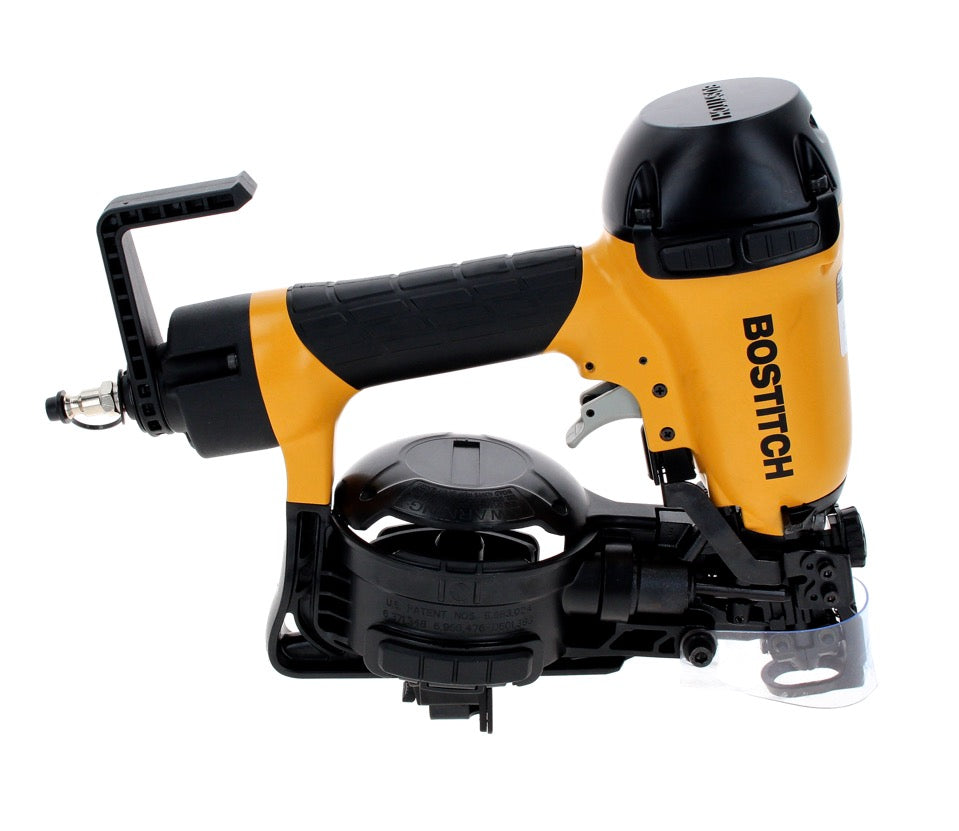 Bostitch RN46DW-2-M Dachpappnagler Druckluftnagler Coil Nailer 45 mm + Koffer