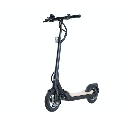 EGRET TEN V4 36 V e-scooter scooter électrique moteur 350 watts (95806-B) 20 km/h jusqu'à 30 km d'autonomie 10 pouces noir/bois légal avec ABE