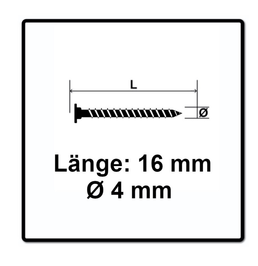 Vis à tête murale à dos plat SPAX 4,0 x 16 mm 600 pièces (2x 0151010400163) Torx T-STAR Plus T20 pour murs arrière sans lentille filetage complet Wirox 4Cut