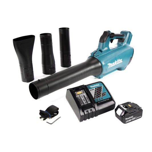 Souffleur sur batterie Makita DUB 184 RG1 18 V sans balais + 1x batterie 6,0 Ah + chargeur