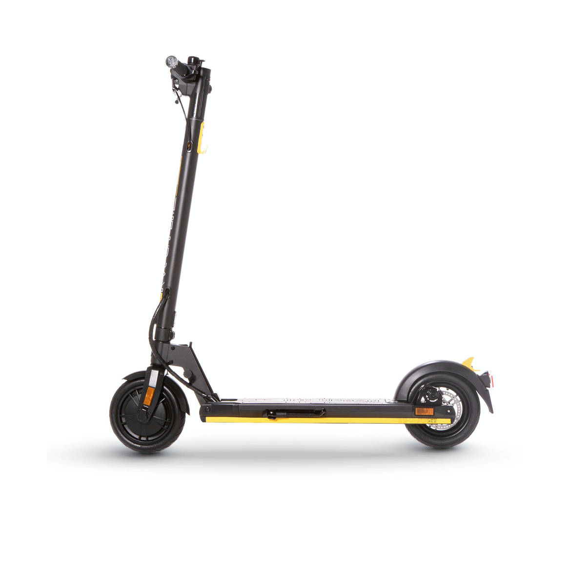 THE-URBAN xC1 e-scooter scooter électrique Moteur 300-500 watts 20 km/h jusqu'à 25 km d'autonomie 8,5 pouces capacité de charge 100 kg noir légal sur route avec ABE