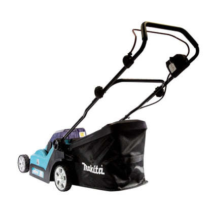 Makita DLM 382 PT2 tondeuse à gazon sans fil 36 V (2x 18 V) 38 cm 40 l + 2x batterie 5,0 Ah + double chargeur