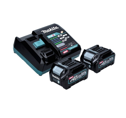 Makita GA 008 GD2 Akku Winkelschleifer 40 V max. 125 mm Brushless  XGT + 2x Akku 2,5 Ah + Ladegerät