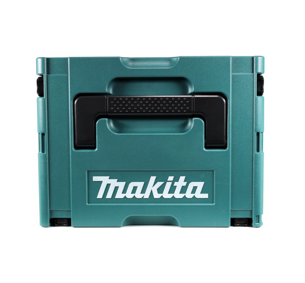 Meuleuse d'angle sur batterie Makita GA 008 GD201 40 V max. 125 mm sans balais XGT + 2x batterie 2,5 Ah + chargeur + Makpac