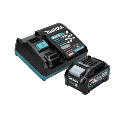 Meuleuse d'angle sur batterie Makita GA 008 GM101 40 V max. 125 mm sans balais XGT + 1x batterie 4,0 Ah + chargeur + Makpac