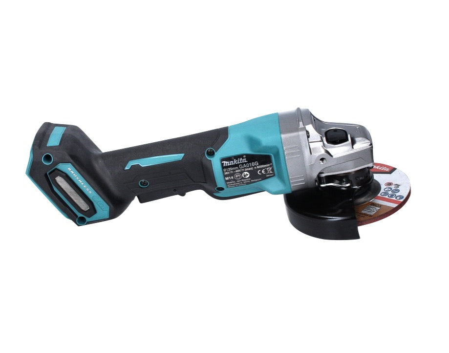 Meuleuse d'angle sur batterie Makita GA 016 GD1 40 V max. 125 mm sans balais XGT + 1x batterie 2,5 Ah - sans chargeur