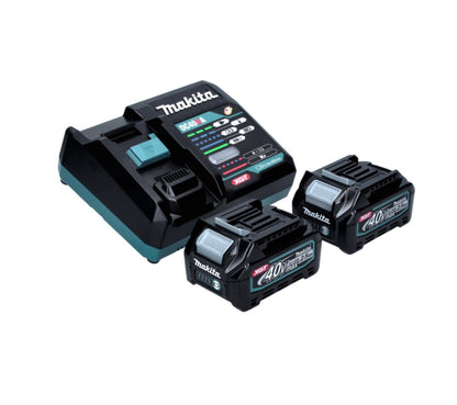 Meuleuse d'angle sur batterie Makita GA 016 GD2 40 V max. 125 mm sans balais XGT + 2x batteries 2,5 Ah + chargeur