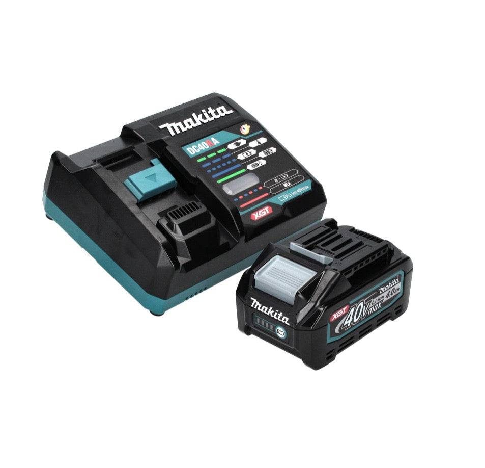 Makita GA 016 GM1 Akku Winkelschleifer 40 V max. 125 mm Brushless  XGT + 1x Akku 4,0 Ah + Ladegerät