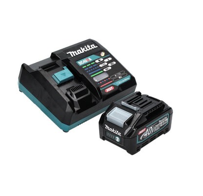 Meuleuse d'angle sur batterie Makita GA 016 GM1 40 V max. 125 mm sans balais XGT + 1x batterie 4,0 Ah + chargeur