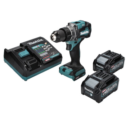 Makita DF 001 GM2 perceuse-visseuse sans fil 40 V max. 140 Nm XGT Brushless + 2x batteries 4,0 Ah + chargeur