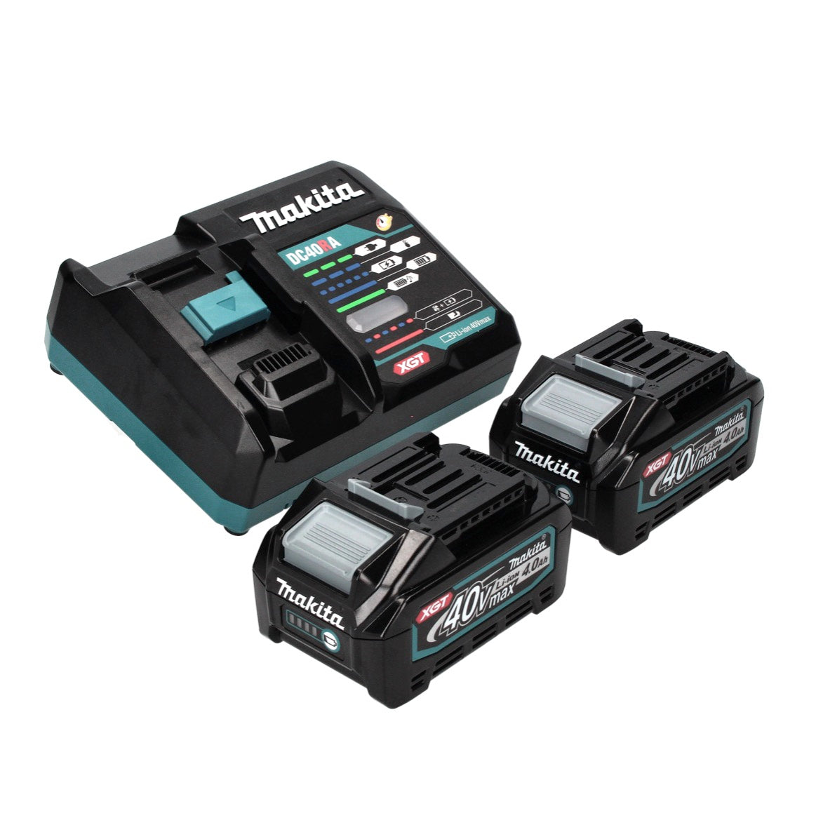 Makita DF 001 GM2 Akku Bohrschrauber 40 V max. 140 Nm XGT Brushless + 2x Akku 4,0 Ah + Ladegerät