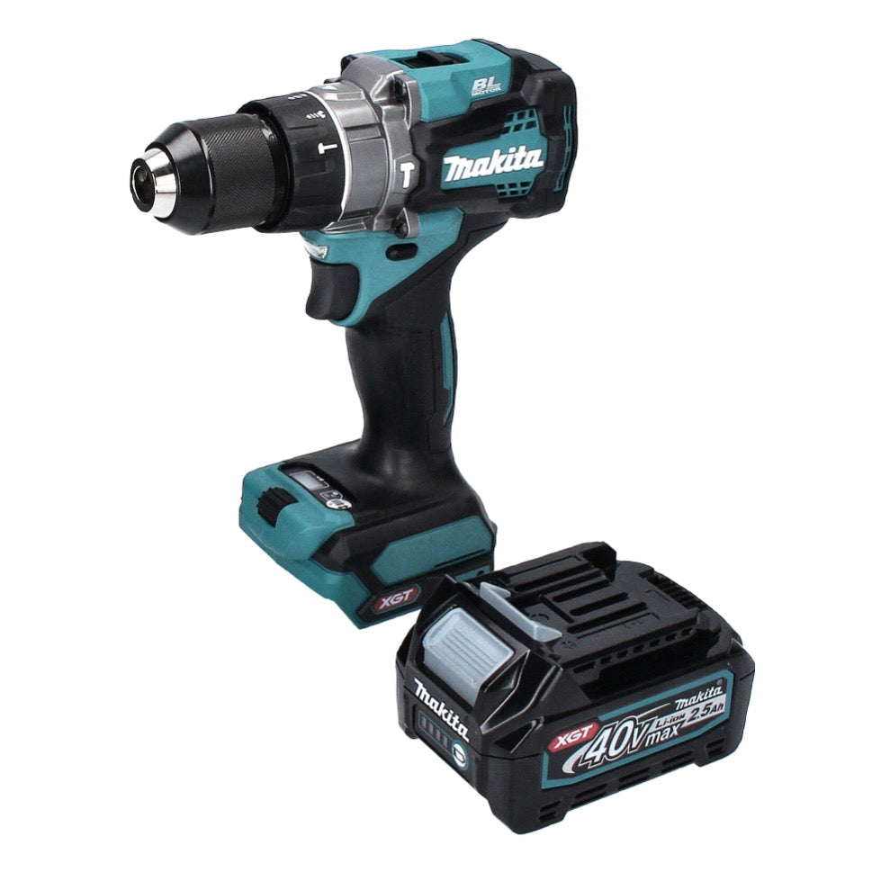 Perceuse à percussion sans fil Makita HP 001 GD1 40 V max. 140 Nm XGT Brushless + 1x batterie 2,5 Ah - sans chargeur