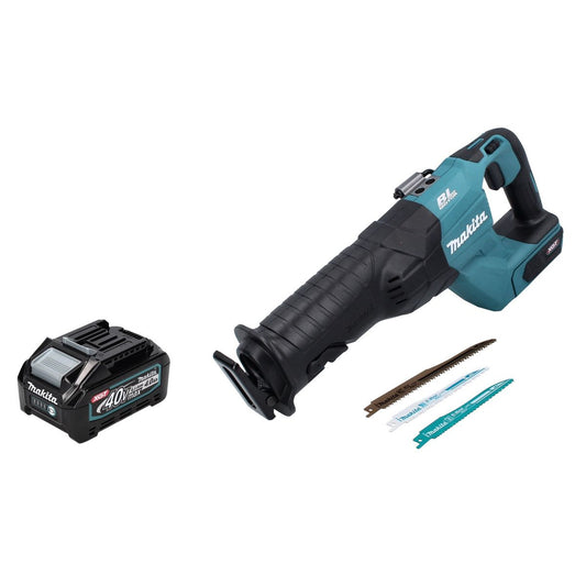 Scie alternative à batterie Makita JR 001 GM1 40 V max. Scie sabre sans balais XGT + 1x batterie 4,0 Ah - sans chargeur, sans coffret