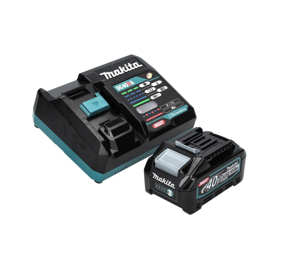 Makita HP 001 GM1 Akku Schlagbohrschrauber 40 V max. 140 Nm XGT Brushless + 1x Akku 4,0 Ah + Ladegerät