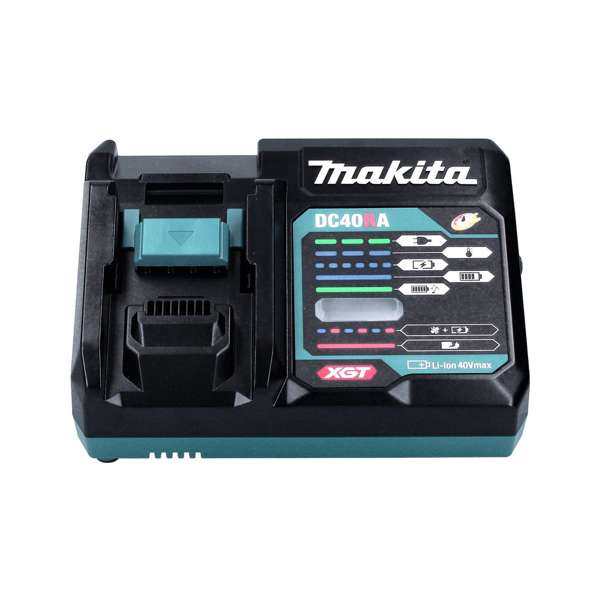 Makita JR 001 GM2 Akku Reciprosäge 40 V max. Brushless Säbelsäge XGT + 2x Akku 4,0 Ah + Ladegerät - ohne Koffer