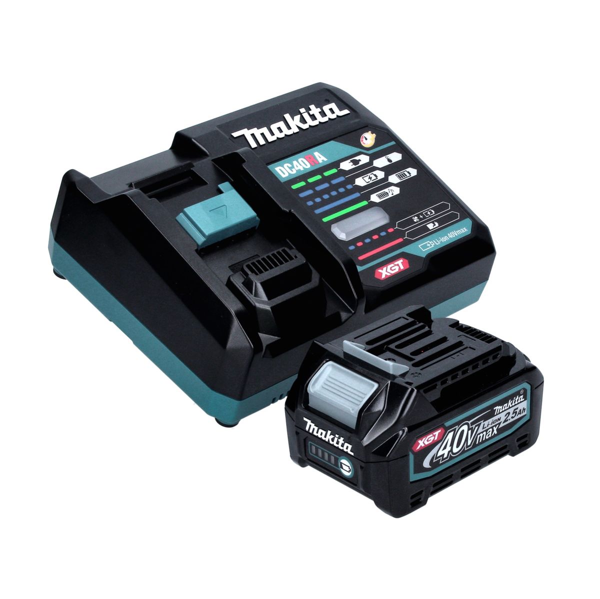 Makita JR 001 GD101 Akku Reciprosäge 40 V max. Brushless Säbelsäge XGT + 1x Akku 2,5 Ah + Ladegerät + Koffer