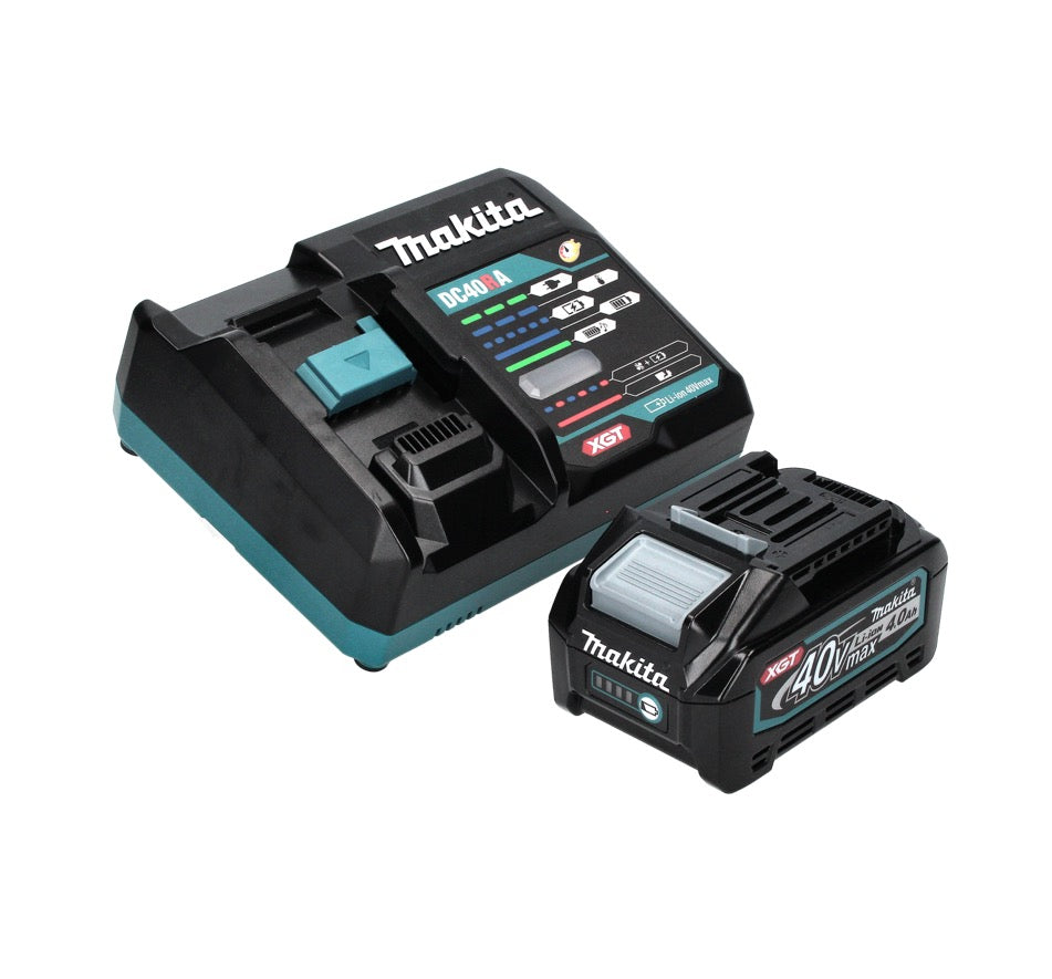 Makita HP 001 GM101 Akku Schlagbohrschrauber 40 V max. 140 Nm XGT Brushless + 1x Akku 4,0 Ah + Ladegerät + Makpac