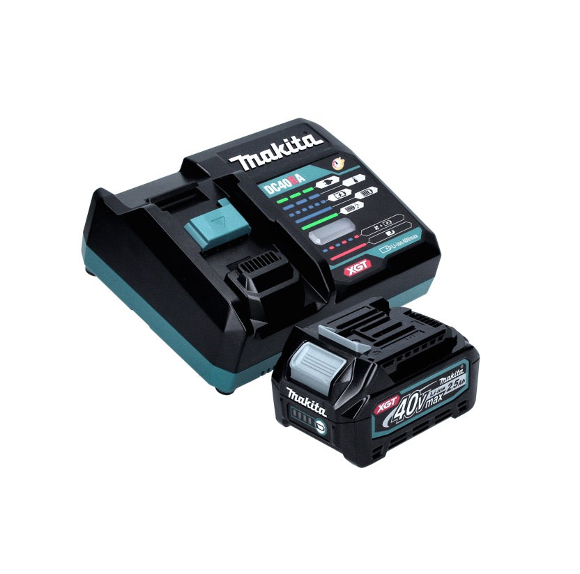 Makita TD 001 GD1 Akku Schlagschrauber 40 V 220 Nm 1/4" XGT Brushless + 1x Akku 2,5 Ah + Ladegerät