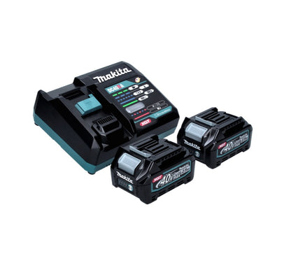 Makita TD 001 GD2 Akku Schlagschrauber 40 V 220 Nm 1/4" XGT Brushless + 2x Akku 2,5 Ah + Ladegerät