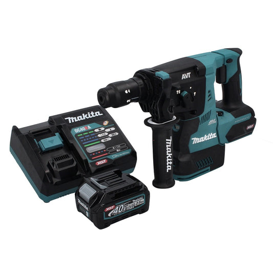 Makita HR 004 GD1 Akku Kombihammer 40 V max. 2,8 J SDS plus XGT Brushless + 1x Akku 2,5 Ah + Ladegerät