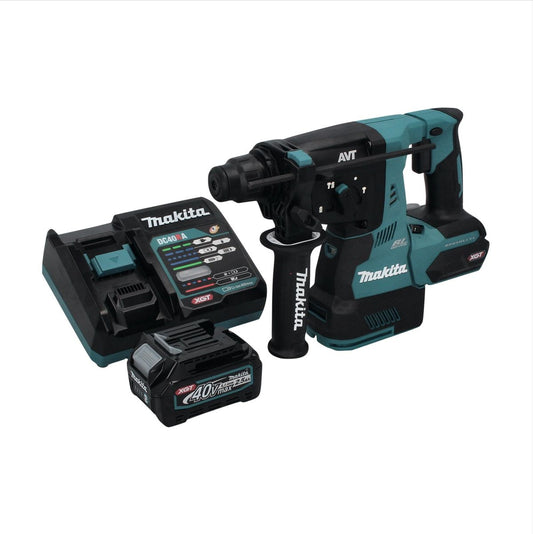 Makita HR 003 GD1 marteau combiné à batterie 40 V max. 2,8 J SDS plus brushless + 1x batterie 2,5 Ah + chargeur