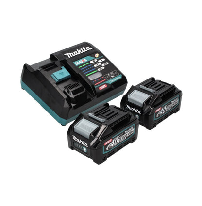 Makita HR 004 GM201 Akku Kombihammer 40 V max. 2,8 J SDS plus XGT Brushless + 2x Akku 4,0 Ah + Ladegerät + Makpac