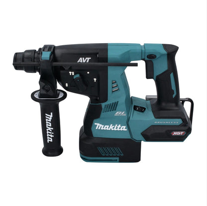 Makita HR 003 GM201 marteau combiné à batterie 40 V max. 2,8 J SDS plus brushless + 2x batterie 4,0 Ah + chargeur + Makpac