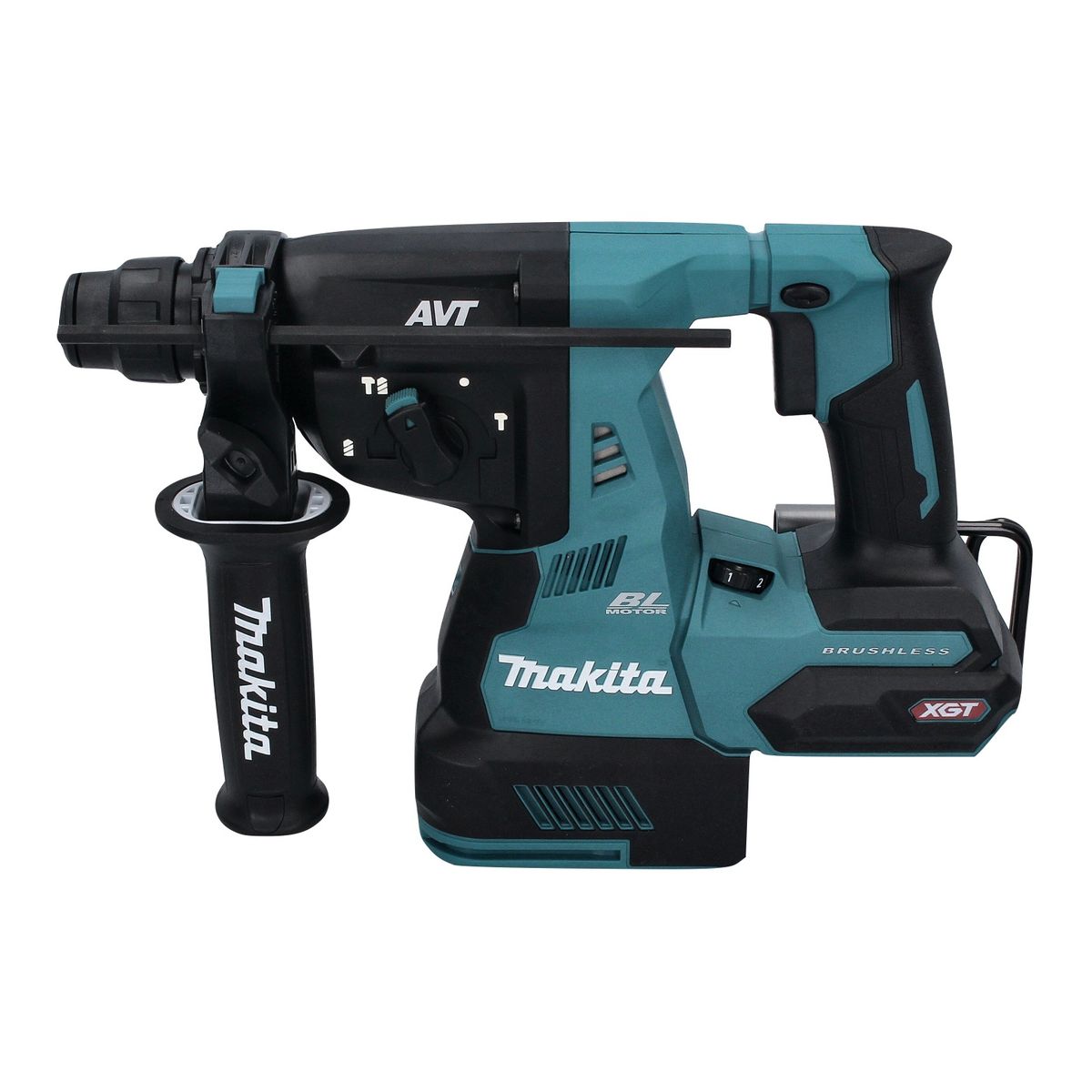 Makita HR 003 G01 marteau combiné à batterie 40 V max. 2,8 J SDS plus brushless + aspiration DX12 + Makpac - sans batterie, sans chargeur