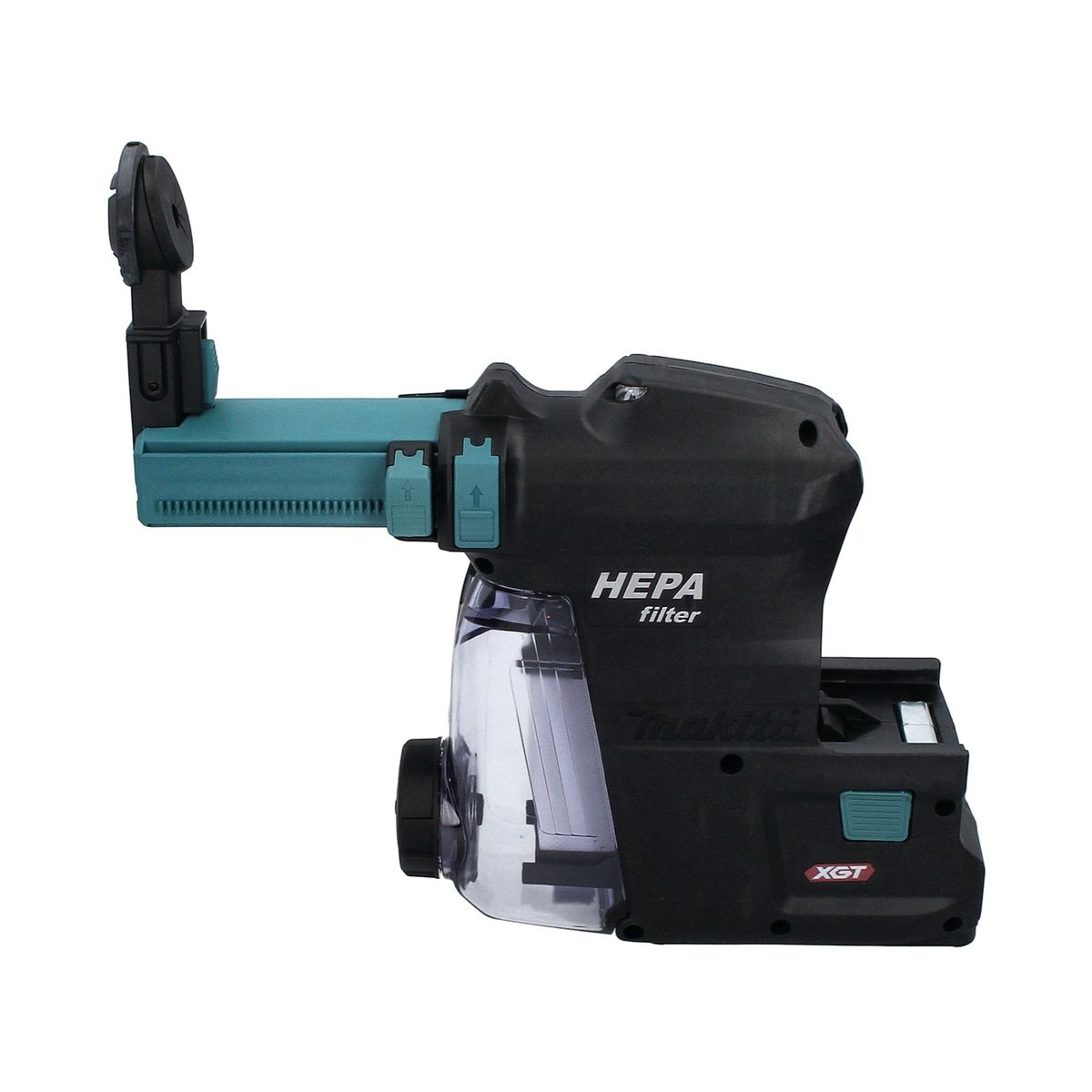 Makita HR 003 G01 marteau combiné à batterie 40 V max. 2,8 J SDS plus brushless + aspiration DX12 + Makpac - sans batterie, sans chargeur