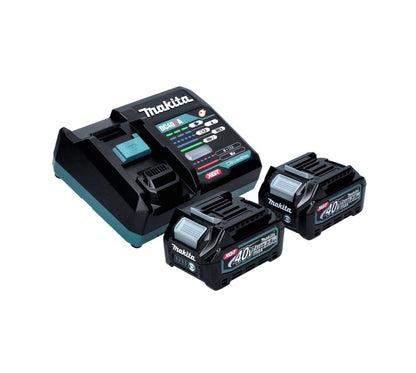 Makita TD 001 GD201 Akku Schlagschrauber 40 V 220 Nm 1/4" XGT Brushless + 2x Akku 2,5 Ah + Makpac + Ladegerät