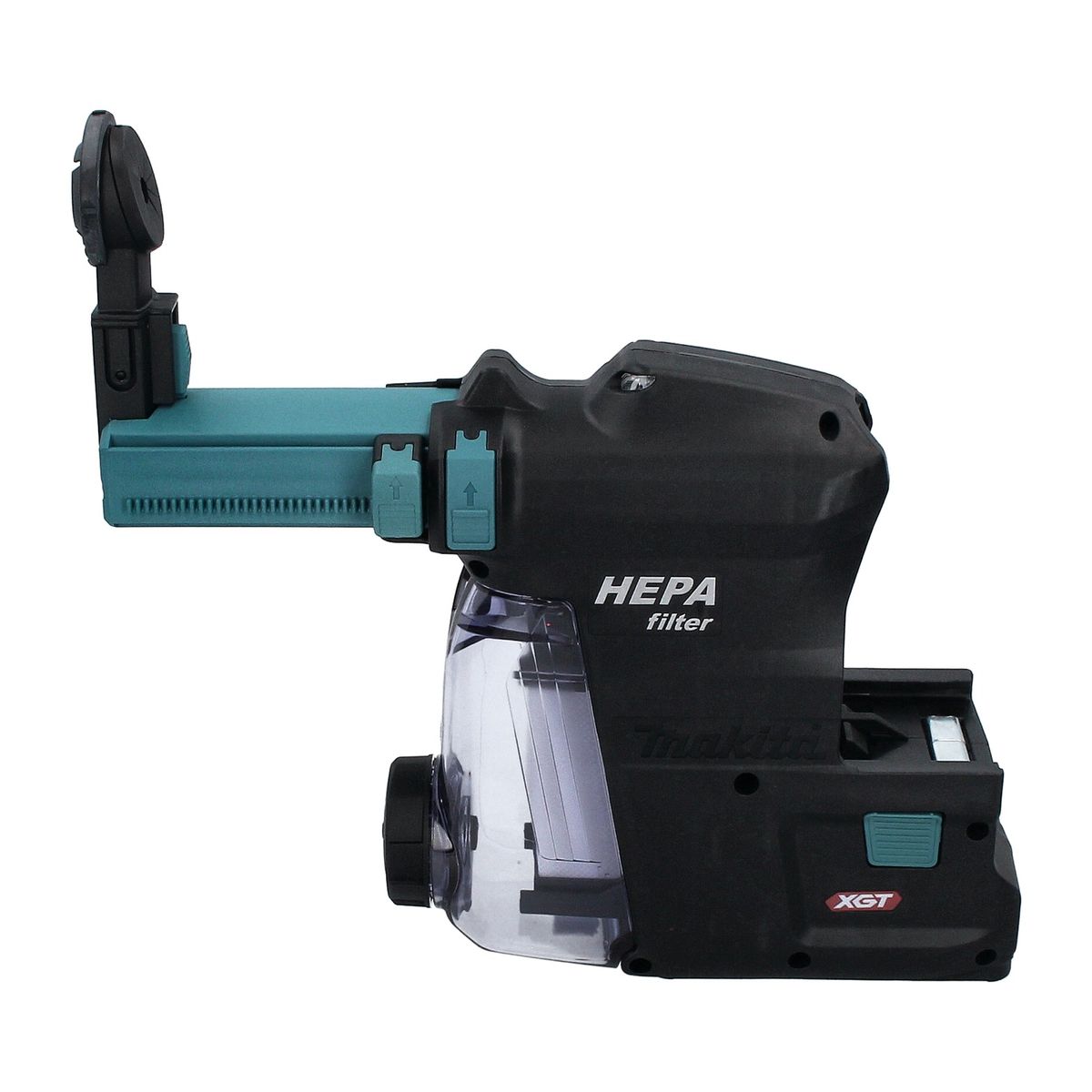 Makita HR 003 GD101 marteau combiné à batterie 40 V max. 2,8 J SDS plus brushless + 1x batterie 2,5 Ah + chargeur + aspiration DX12 + Makpac