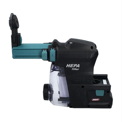 Makita HR 003 GM101 Akku Kombihammer 40 V max. 2,8 J SDS plus Brushless + 1x Akku 4,0 Ah + Ladegerät + Staubabsaugung DX12 + Makpac