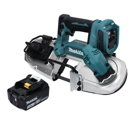 Makita DPB 183 F1 scie à ruban sans balais 18 V 66 mm + 1x batterie 3,0 Ah - sans chargeur