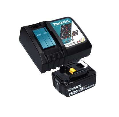 Makita DPB 183 RM1 scie à ruban sans balais 18 V 66 mm + 1 batterie 4,0 Ah + chargeur