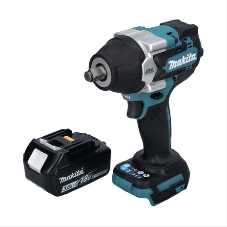 Makita DTW 700 F1 Akku Schlagschrauber 18 V 700 Nm 1/2" XPT Brushless + 1x Akku 3,0 Ah - ohne Ladegerät