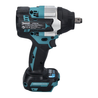 Makita DTW 700 RF Akku Schlagschrauber 18 V 700 Nm 1/2" XPT Brushless + 2x Akku 3,0 Ah + Ladegerät