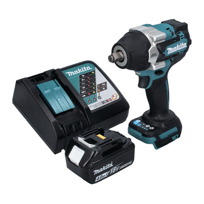 Makita DTW 700 RM1 clé à chocs sans fil 18 V 700 Nm 1/2" XPT Brushless + 1x batterie 4,0 Ah + chargeur